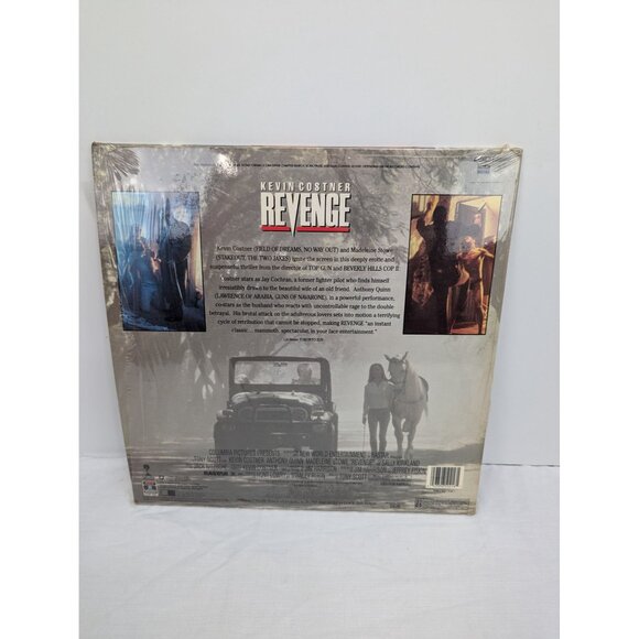 Revenge Starring Kevin Costner Laser Disc RCA Columbia Pictures Home Video1990 - Picture 10 of 10